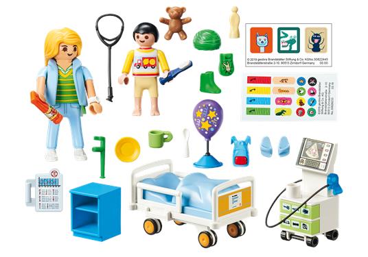 Playmobil 70192 Reparto dell'Ospedale per i bambini - 2