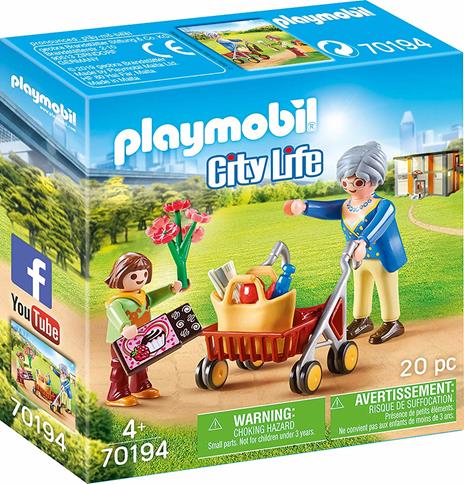 Playmobil Grande Ospedale (70194). Nonna con Nipote - 2