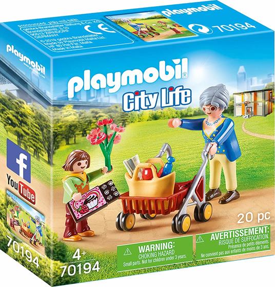 Playmobil Grande Ospedale (70194). Nonna con Nipote - 2