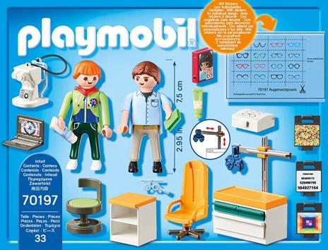 Playmobil Grande Ospedale (70197). Oculista - 3