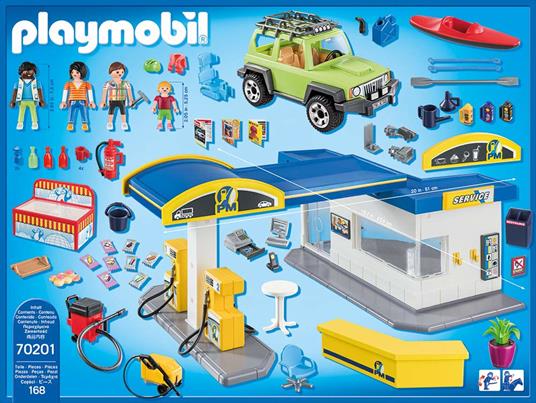 Playmobil Car Service (70201). Stazione di Servizio - 4