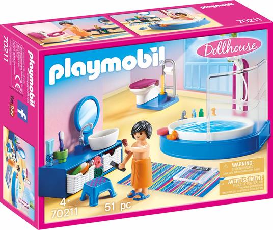 Playmobil 70211 Bagno con vasca - 4
