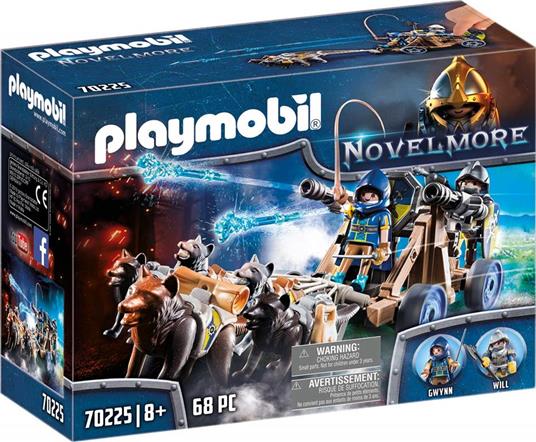 Playmobil Cavalier di Novelmore (70225). Squadra dei Lupi di Novelmore