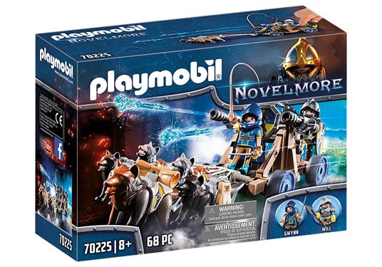 Playmobil Cavalier di Novelmore (70225). Squadra dei Lupi di Novelmore - 3