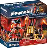 Playmobil Cavalier di Novelmore (70228). Maestro di Fuoco di Burnham