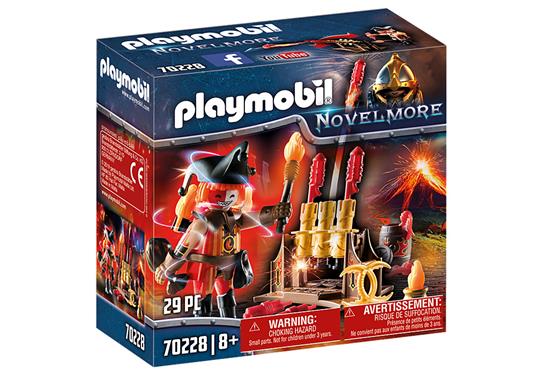 Playmobil Cavalier di Novelmore (70228). Maestro di Fuoco di Burnham - 2