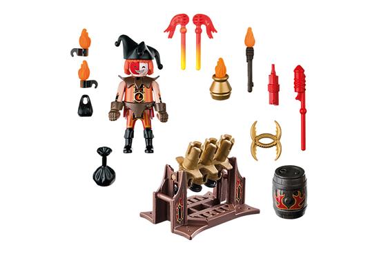 Playmobil Cavalier di Novelmore (70228). Maestro di Fuoco di Burnham - 3