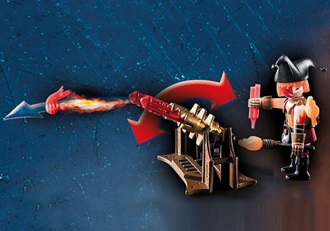 Playmobil Cavalier di Novelmore (70228). Maestro di Fuoco di Burnham - 4