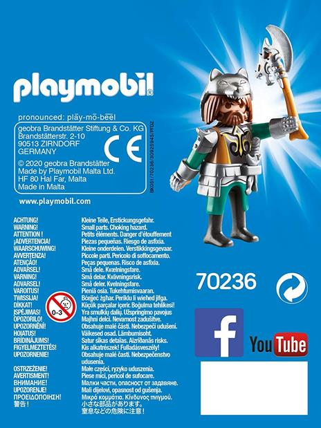 Playmobil Guerriero Lupo - 3