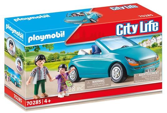 Playmobil Papà e Bimba con Cabrio