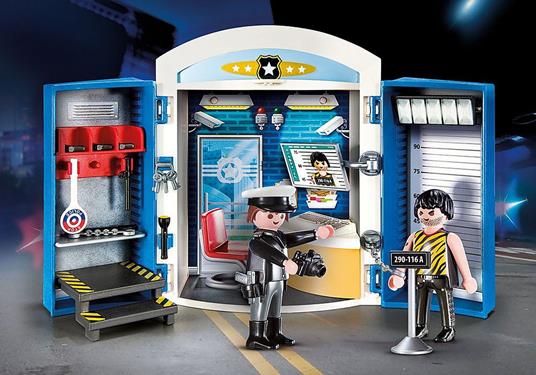 Playmobil City Action (70306). Playbox Stazione Di Polizia