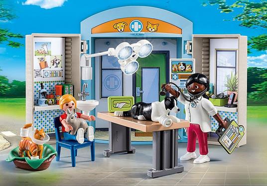 Playmobil City Life (70309). Playbox Clinica Veterinaria