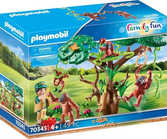 Playmobil Oranghi sugli Alberi