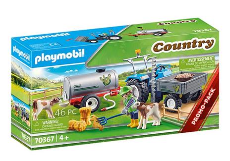 Playmobil 70367. Promo Pack. Trattore Con Serbatoio DAcqua - 2