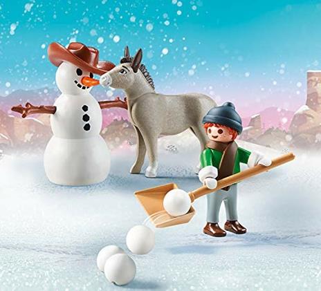 Playmobil (70398). Spirt Iii. Snips. Senor Carota E Il Pupazzo Di Neve - 3