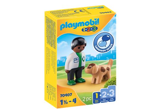 Playmobil 70407 Veterinario con cagnolino