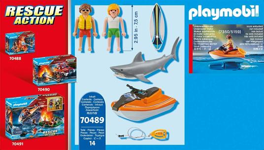 Playmobil Rescue Action Shark Attack Rescue - 5