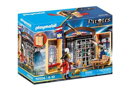 Playmobil 70506 Playbox Avamposto Della Marina Con Pirata - 2