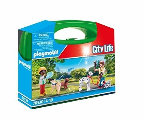 Playmobil: 70530 - Carrying Case Bambini Con Cuccioli