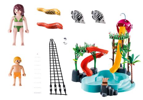 Playmobil 70609 Parco acquatico con scivoli - 3