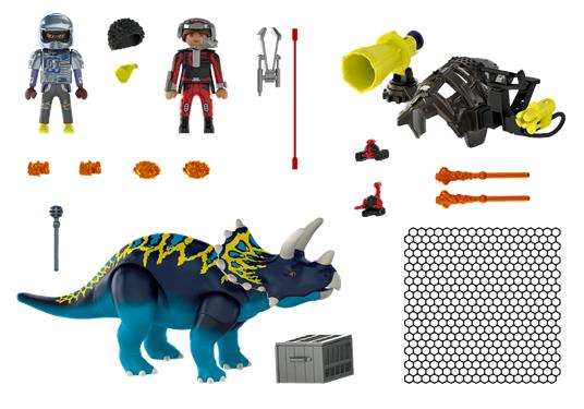 Playmobil 70627 Triceratopo: assalto alle pietre leggendarie - 3