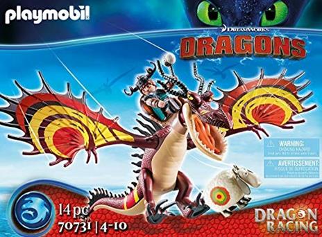 Playmobil: 70731 - Dragons Racing: Moccicoso E Zannacurva - 3