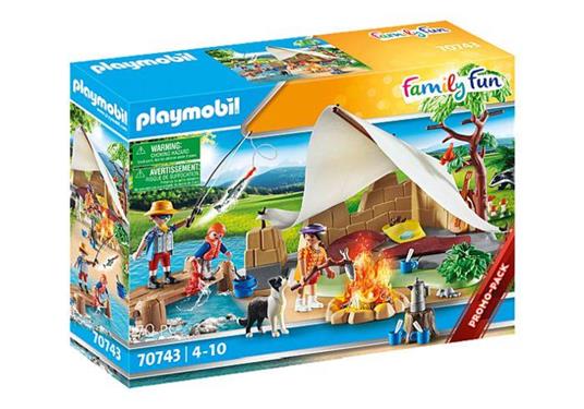 Playmobil: 70743 - Famiglia In Campeggio