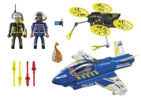 Playmobil 70780 Jet della Polizia e drone - 3