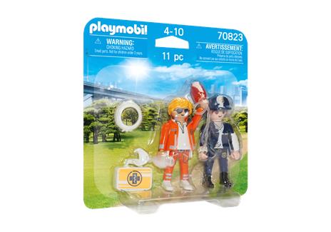 Playmobil 70823 DuoPack Dottore e poliziotta