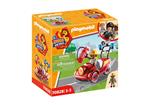 Playmobil  - Duck on call – mini car dei vigili del fuoco