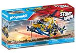 Playmobil 70833 Air Stunt Show Elicottero con troupe per le riprese