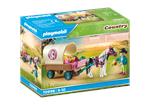 Playmobil- Carrozza con Pony, Multicolore, 70998