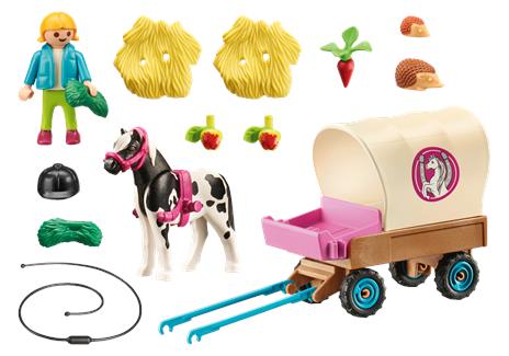 Playmobil 70998 Carrozza con pony - 2