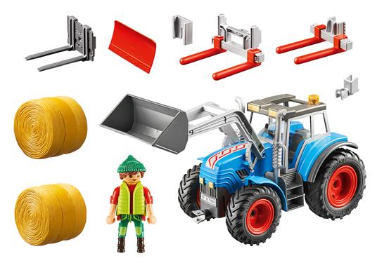 Playmobil  - Grande trattore con accessori - 5
