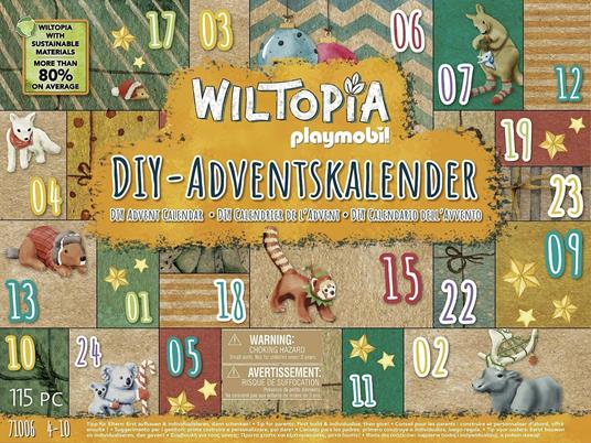 Playmobil 71006 Wiltopia - Calendario dell'Avvento Fai da te - Viaggio degli animali intorno al mondo - 3