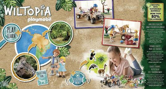 Playmobil 71011 Wiltopia - Quad di soccorso animali della Amazzonia - 4
