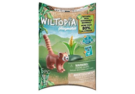 Playmobil 71071 Wiltopia - Panda Rosso