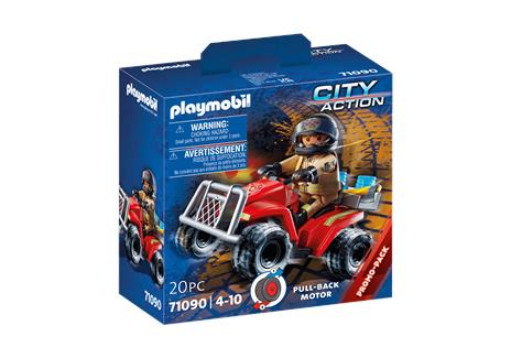 Playmobil 71090 Quad Vigile del Fuoco