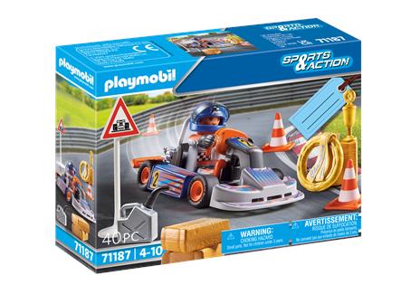 Playmobil 71187 Gift Set Gara di kart