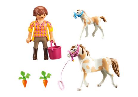 Playmobil 71243 Ragazza con cavallo e puledro - 2