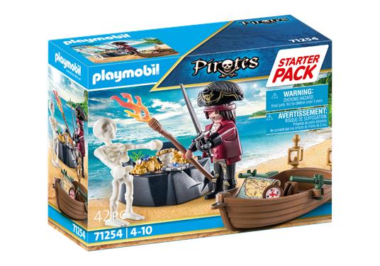 Playmobil 71254 Starter Pack Pirata con barca a remi