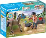 Playmobil: 71357 Maniscalco Con Cavallo