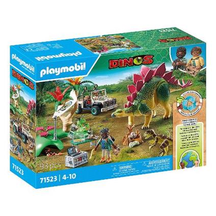 Campo base con dinosauri DINOS 93 pz 71523