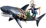 Playmobil Pirates Pirata e Squalo Gigante