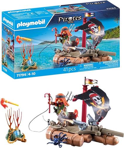 Playmobil Pirates Zattera dei Pirati