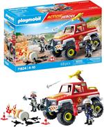 Playmobil Action Heroes - Pick-up dei Pompieri