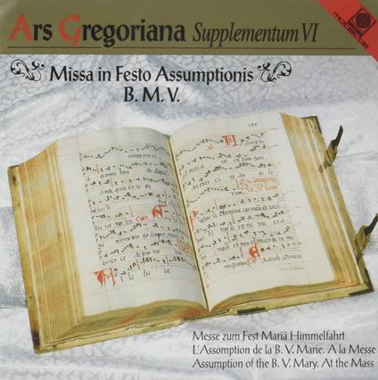 Ars Gregoriana. Messe Zum - CD Audio