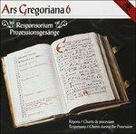 Ars Gregoriana 6.Responso - CD Audio
