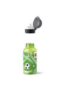 Emsa calcio, bottiglia e clipbox in tritan confezione regalo set 2 pezzi igienica e sicura , qualità garantita