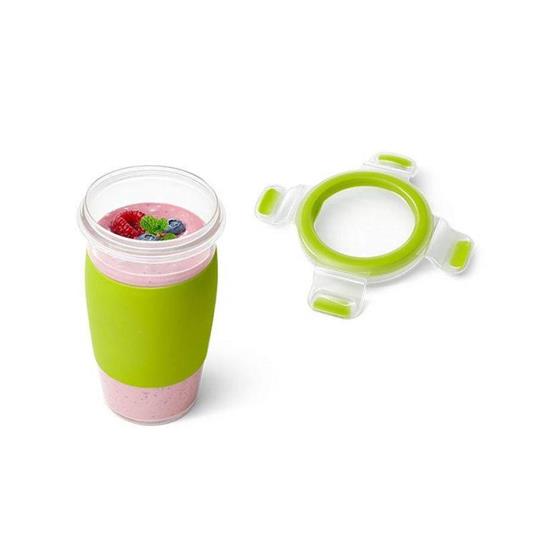 EMSA CLIP & GO Contenitore per il pranzo 0,45 L Plastica Verde, Trasparente 1 pezzo(i) - 2